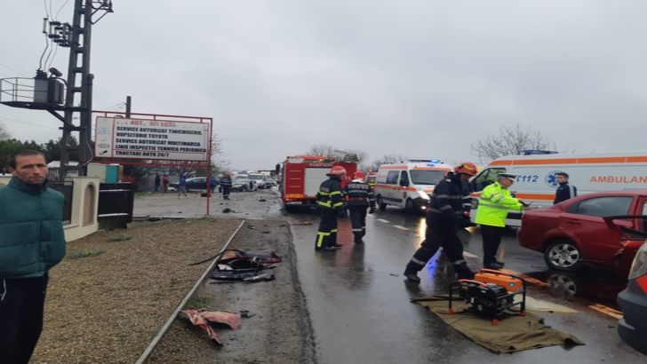 Accident groaznic din Focșani: Sunt 6 victime! Imagini șocante 
